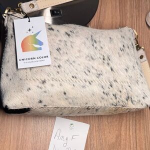 Rare Hair-on-Hide Portland Leather Goods Poppy